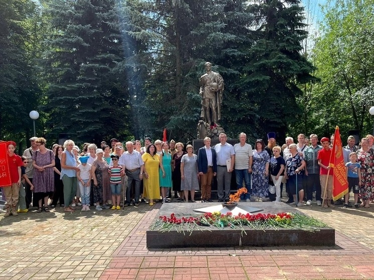 В Сафонове прошла мемориальная акция