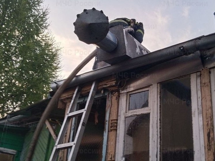 Пенсионерка погибла при пожаре в жилом доме в Туле