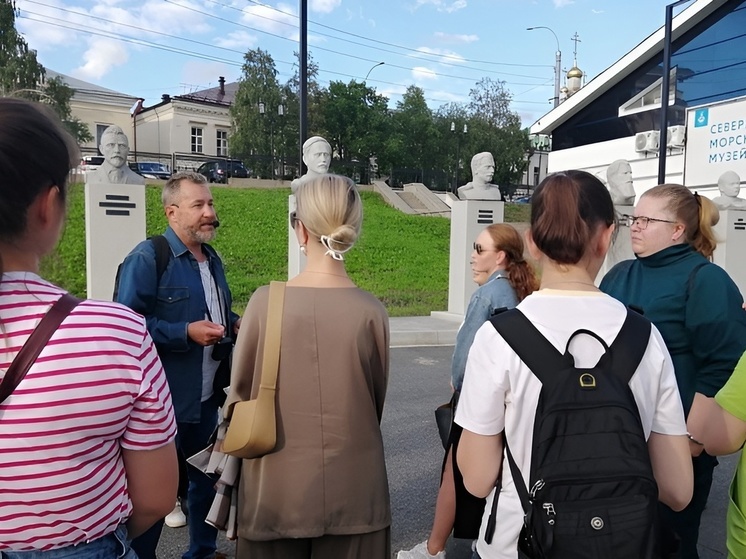 В Архангельске будущие экскурсоводы получают знания на практике