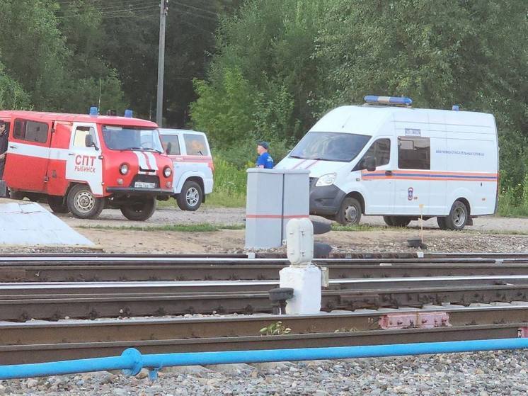 В Рыбинске произошло ЧП с химическим грузом на железнодорожном вокзале