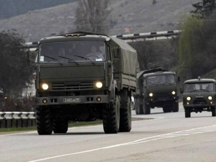 В Алтайском крае из-за движения военных колонн перекроют движение на два часа