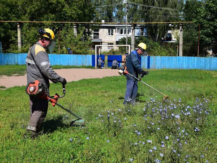 Сотрудники РНПК провели работы по благоустройству в деревне Турлатово