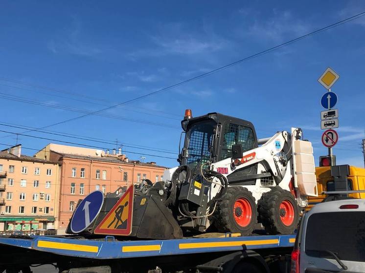В Выборге сносят старый мост через бухту Ховенлахти
