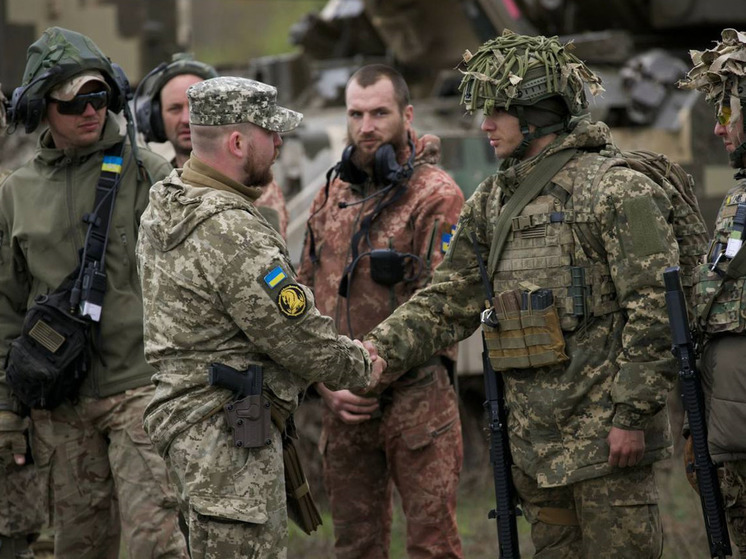 First prisoners from the Ukrainian Armed Forces 