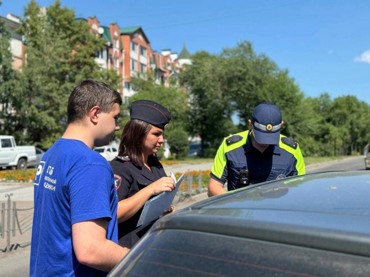 В Абакане прошла акция «Пристегните самое дорогое»