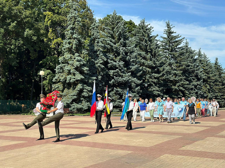 Из Курска в Беларусь стартовал международный этап Марша мира