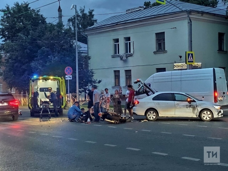С начала года в Казани произошло 34 ДТП с участием мототранспорта
