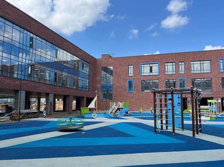 Новую школу в селе Павловская Слобода откроют к 1 сентября