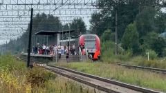 Транспортная прокуратура опубликовала видео с переезда у станции Дивенская, где поезд снес легковушку