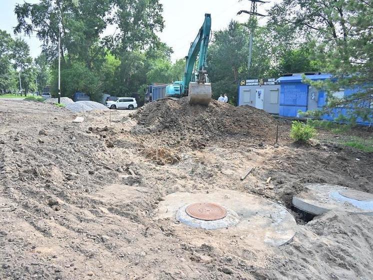 Водопроводную сеть обновят в переулке Полоцком в Хабаровске