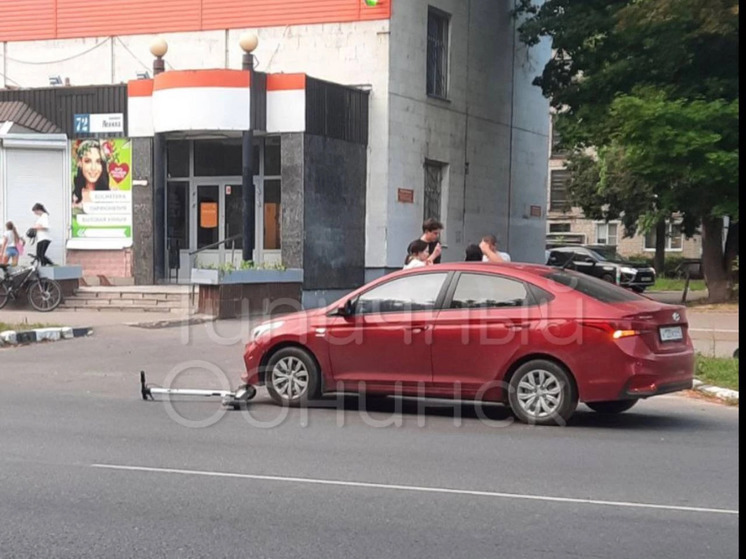 В Обнинске снова произошло ДТП с электросамокатом