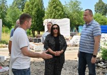 В рамках президентской программы по капитальному ремонту объектов образования в Городском округе Серпухов продолжается реконструкция детского сада в поселке Пролетарский