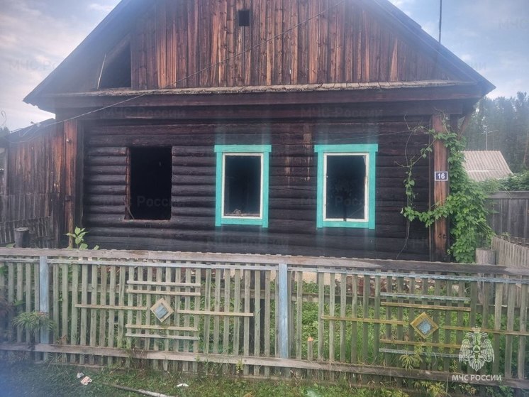 В Нижнеудинском районе на пожаре погиб мужчина