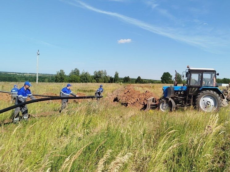 В деревне Вурумсют на участках для многодетных семей скоро появится газ