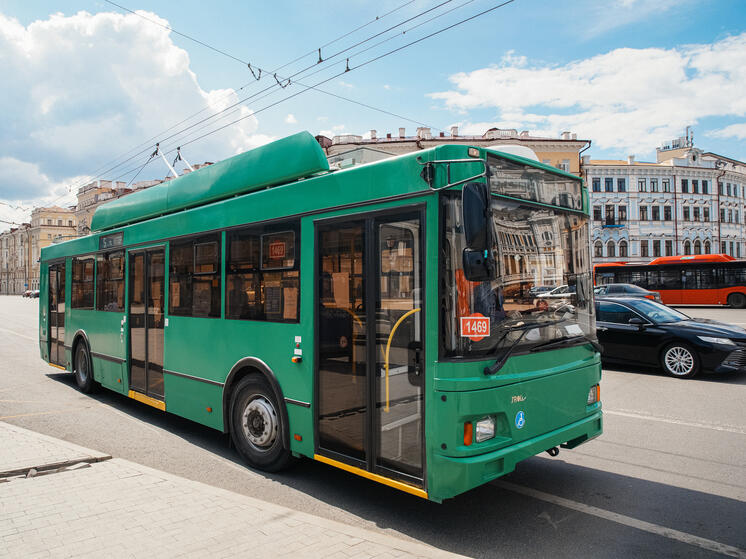 В Казани временно закроют троллейбусный маршрут №3