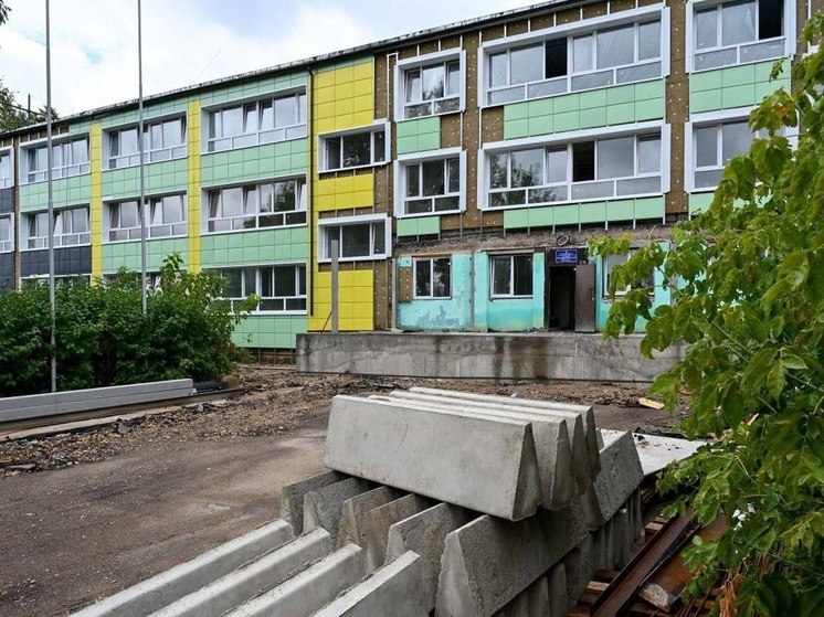 В Серпухове продолжается капитальный ремонт школы №11