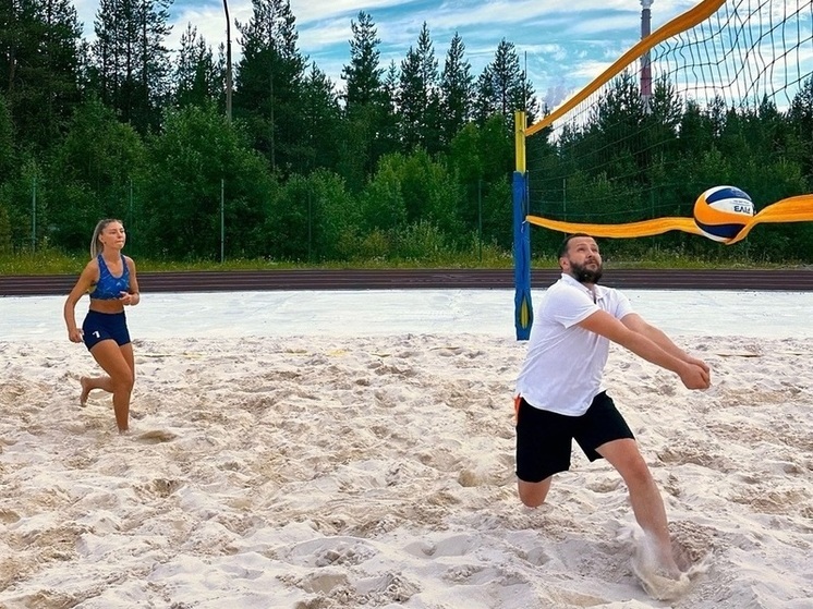 Площадка для пляжного волейбола в Ковдоре станет безопаснее благодаря гранту