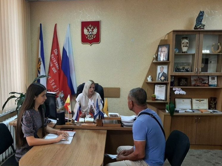 Глава Чаплынского муниципального округа провела личный прием граждан