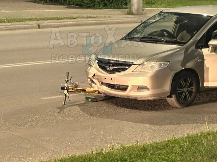 ДТП с участием самокатчика произошло в Новокузнецке