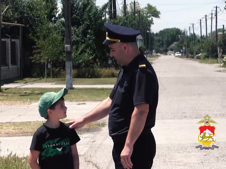 Полицейский из Северной Осетии спас 6-летнего мальчика от нападения алабая