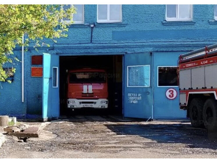 В Рославле произошло возгорание гаража