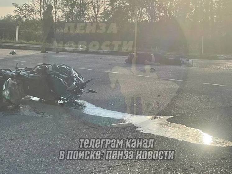 В Сердобском районе в страшной аварии погиб мотоциклист