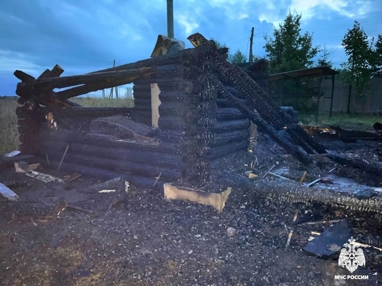 В минувшие выходные на Вологодчине огонь повредил три бани