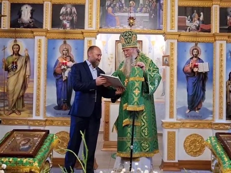 Епископ Бердянский и Приморский провел первое архиерейское богослужение в Мелитополе