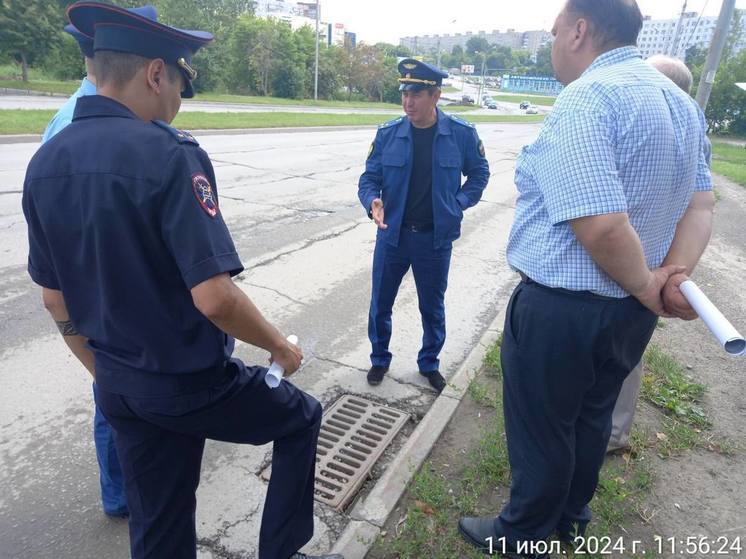 В Новосибирске глава Калининского района ответил за неисправную ливнёвку