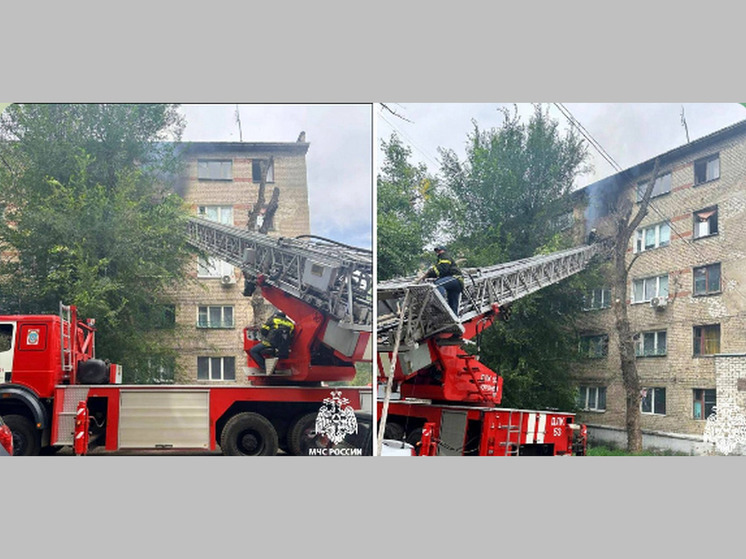 5 детей эвакуировали из горящего общежития в Воронеже