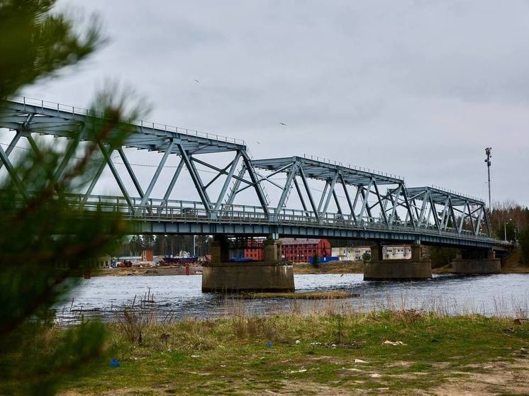 В Усть-Луге отремонтируют мост через реку Лугу