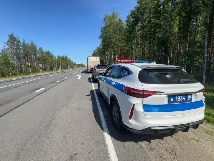 В Карелии автоинспекторы остановили лихача из Тульской области