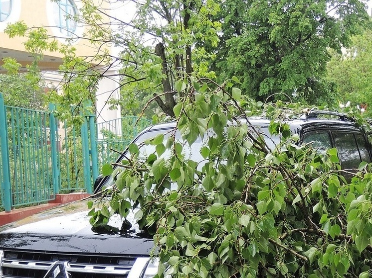 В Ростовской области сельские дороги превратились в реки, машины уносит потоком