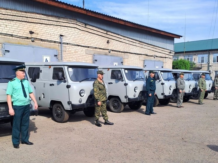 Шесть новых УАЗов получили госохотинспекторы в Забайкалье