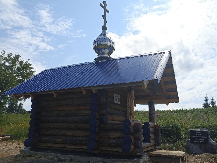 Потомки жителей деревни в Карелии построили на её месте часовню