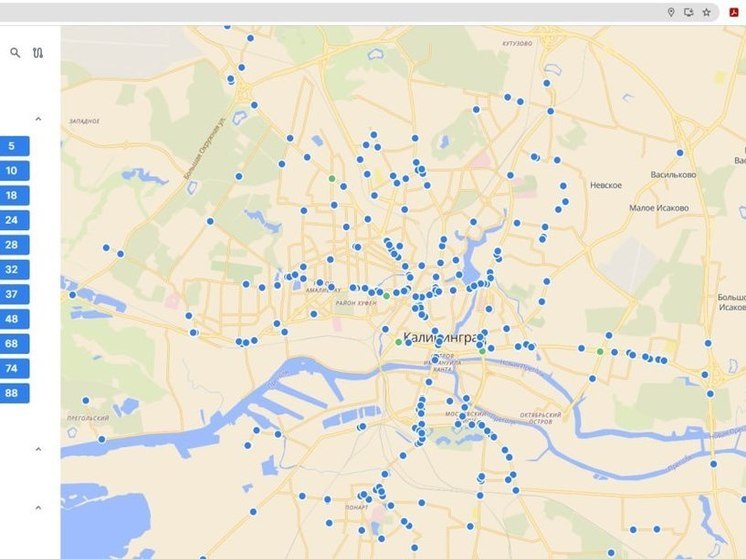 Транспортное приложение Go2Bus больше недоступно в Калининграде