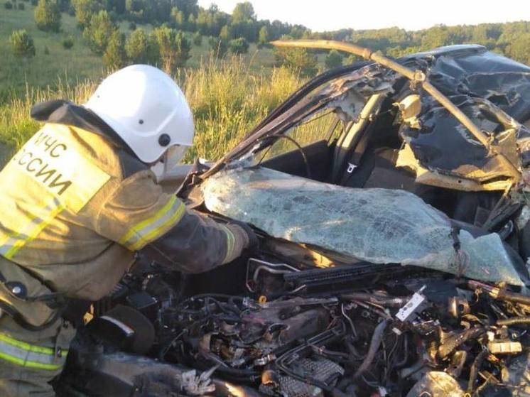 Пять человек пострадали в массовом ДТП с КамАЗом на Чуйском тракте