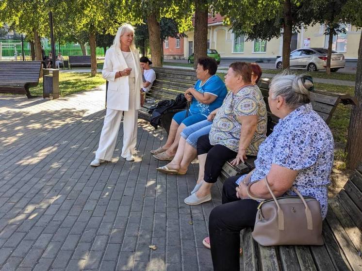 В микрорайоне Красный Текстильщик прошла встреча с жителями Серпухова