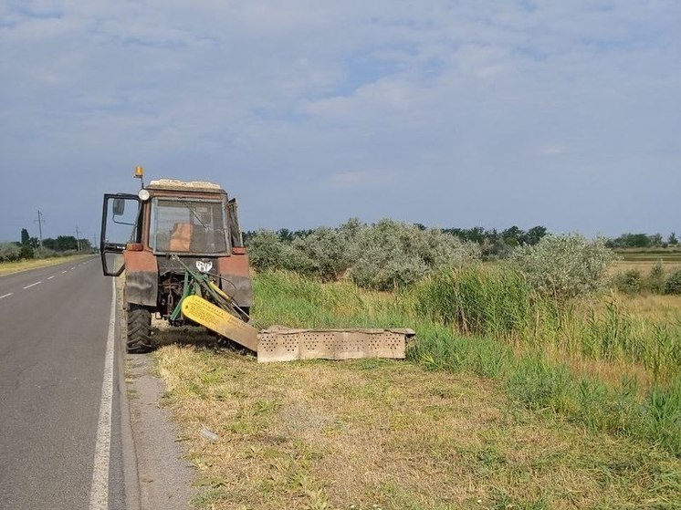 В Скадовском округе на Херсонщине проводят ямочный ремонт дорог