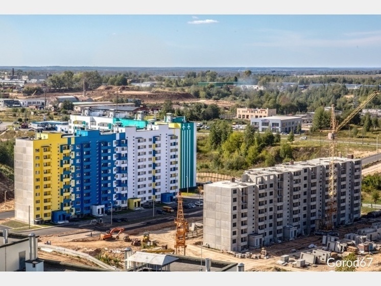 Растут темпы социального и жилищного строительства в городе Смоленске