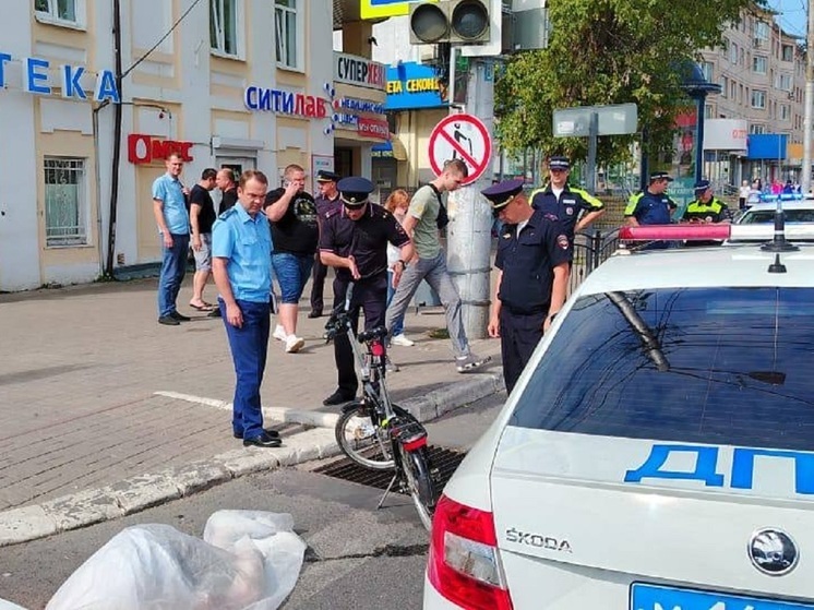 Озвучены причины смерти 60-летнего велосипедиста на дороге в центре Калуги
