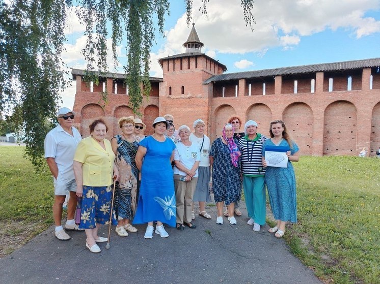 Серпуховские долголеты посетили Коломну