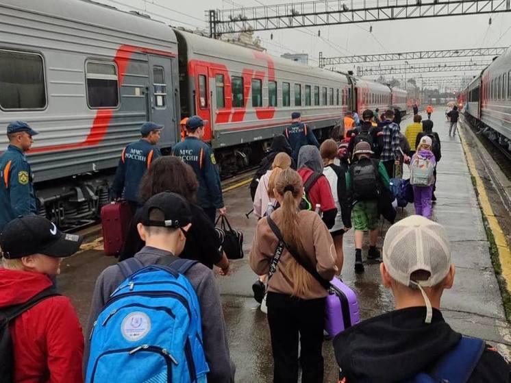 24 ребёнка из Омской области приехали на отдых в Приангарье