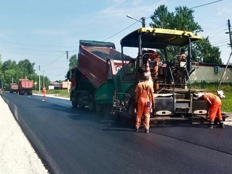 В Костромской области завершается ремонт дороги до Плеса