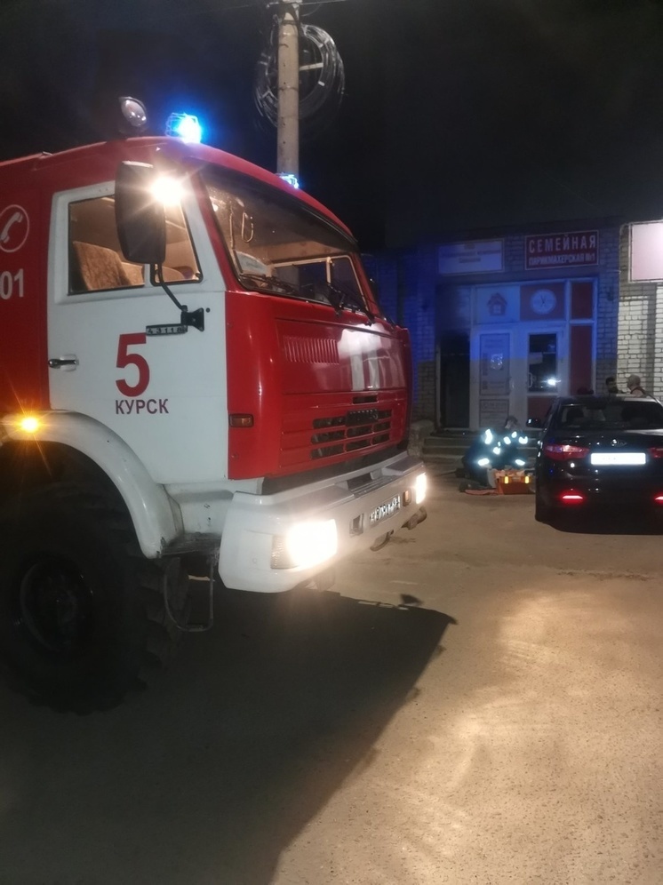В Курске 28 июля сгорел жилой дом на улице 3-й Первомайской