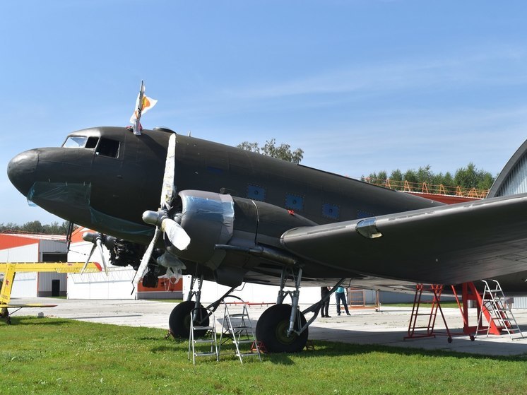 Новосибирцы первыми в стране увидели «Дуглас» С-47 на авиашоу