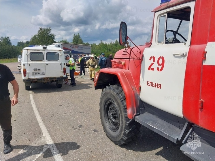 На объезде Ельни в ДТП пострадал человек