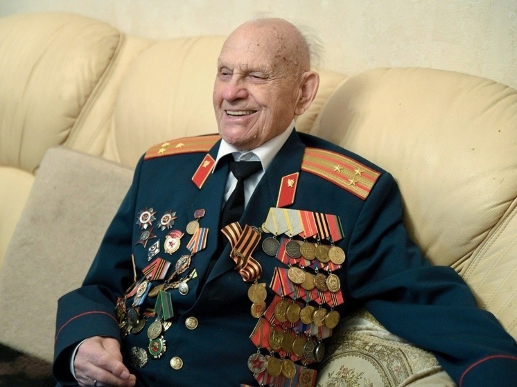 В Тверской области участник войны Спартак Сычев отметил 101-летие