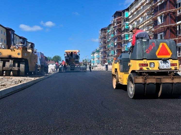 В Ногликах завершается строительство МКД для переселенцев