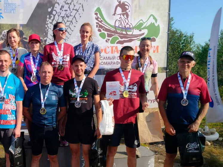Спортсменка из Североморска взяла золото на веломарафоне «Муста-Тунтури»